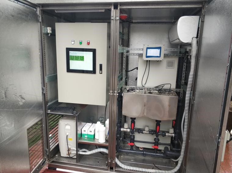 Monitoramento de &aacute;gua do rio Black Felling