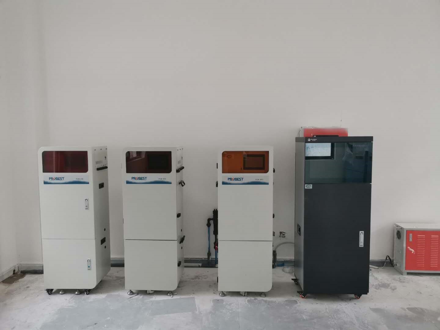 Monitoramento dos sensores de qualidade da &aacute;gua da planta de esgoto